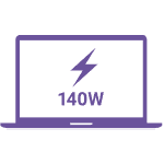 purple power icon