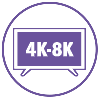 purple 4k-8k icon