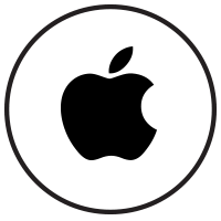 black mac icon