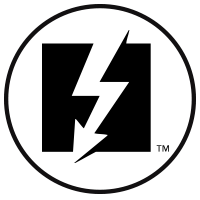 black thunderbolt 5 icon