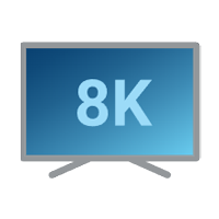 8k display icon