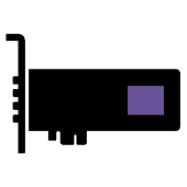 black sata card icon