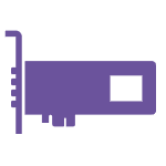 purple sas/sata icon