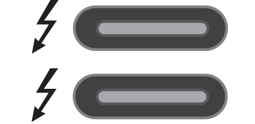 thunderbolt ports icon