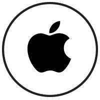 black mac icon