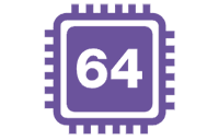 purple address support icon