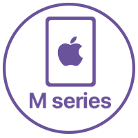purple ipad pro icon