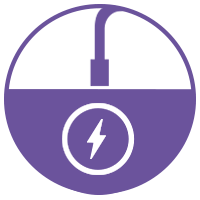 bus power icon
