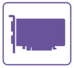 purple pcie icon