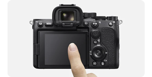 Sony Alpha 7S III Mirrorless Camera rear touchscreen 
