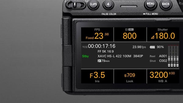 BIG6 (HOME) Screen on the fx5