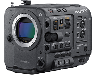 Sony FX6 Cinema Line Camera