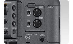 sony fx6 cinema line camera