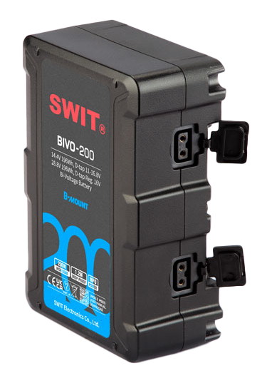 SWIT BIVO-200 Bi-voltage B-mount Battery Pack