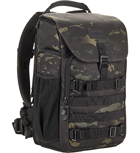 Tenba Axis V2 LT 18L  backpack in multicam black