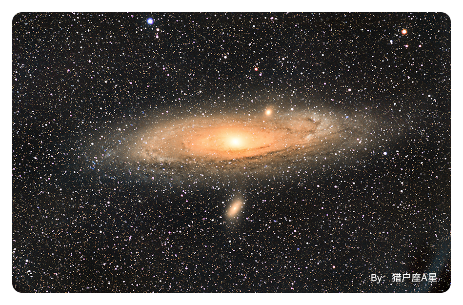 sample image of a galaxy taken with the ttartisan telephoto lens