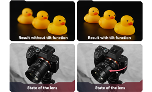 image graphic of changing focal plane with TTArtisan 50mm F1.4 Tilt Shift lens