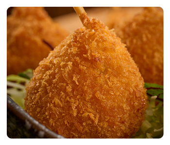 eample photo of a piece of chicken taken with the 100mm F2.8 Macro X2 Lens