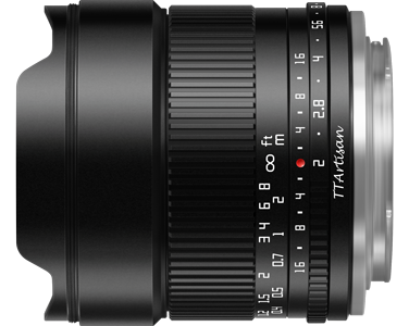 TTartisan 10mm F2.0 Ultra Wide Lens For Sony APS-C | 105° Angle View With HD Multi-Layer Coating