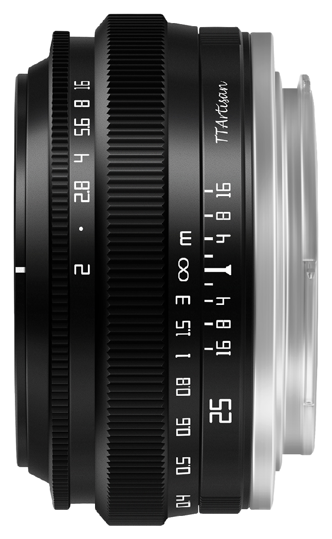 TTArtisan APS-C 25mm F2 Lens (Sony E Mount)
