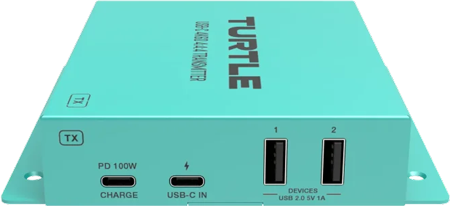 side view of the usb extender