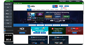 vMix HD Streaming and Live Production Software