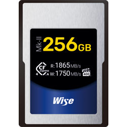 Wise 256GB CFX4-A CFexpress 4.0 Type-A Memory Card
