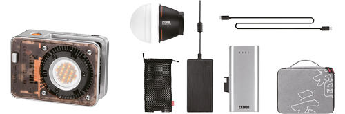Zhiyun MOLUS X60 RGB Combo LED COB Light kit