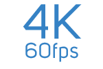 4k 60fps icon