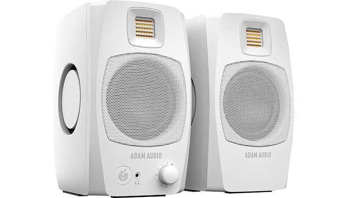 ADAM Audio D3V Desktop Monitor System - White LN151606 - D3V White ...