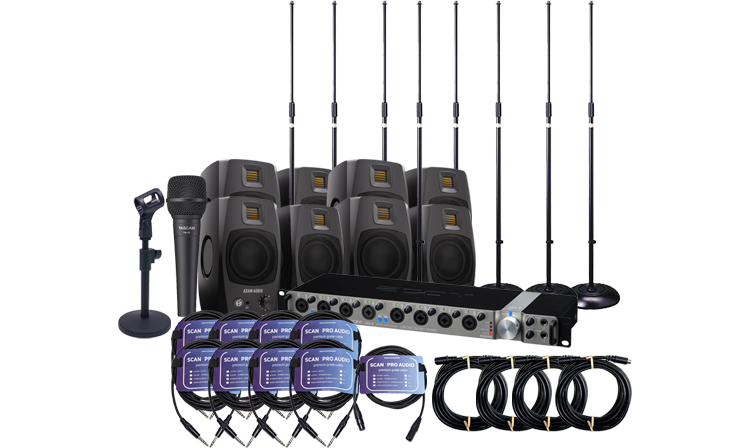 ADAM Audio 8 Speaker Immersion Bundle