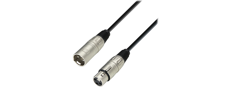 Adam Hall - XLR Female to XLR Male Cable 3m