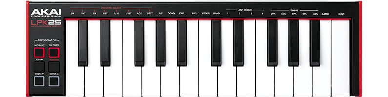 Akai LPK25 MKII 25-Key Keyboard Controller LN144966 - LPK25MK2 | SCAN UK