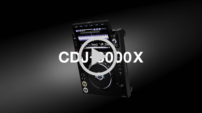 Alpha Theta CDJ-3000X Next-Generation Professional DJ Player