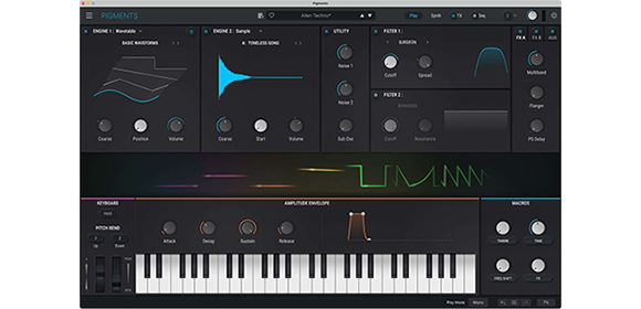 Arturia - Pigments 4 Polychromatic Software Synthesizer (Digital ...