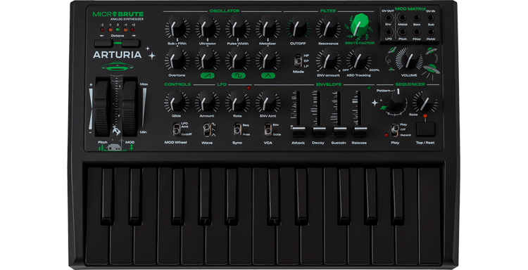 Arturia MicroBrute UFO Limited Edition Analog Monosynth
