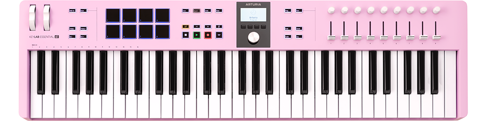 Arturia KeyLab Essential mk3 Rose Quartz