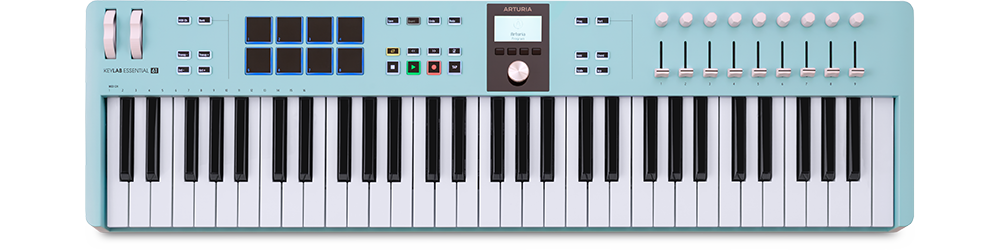 Arturia KeyLab Essential mk3 Aquamarine