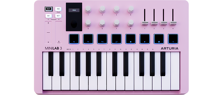 Arturia - MiniLAB 3 Rose Quartz