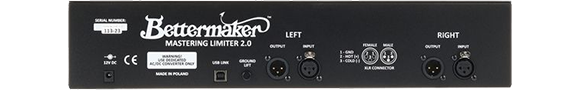 Bettermaker Mastering Limiter 2.0