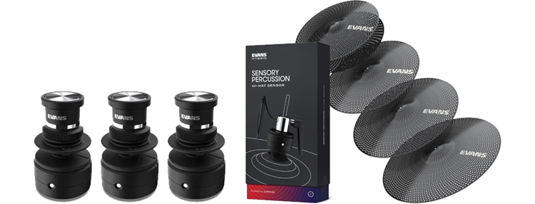 Evans - Hybrid Sensory Percussion Cymbal Sensor