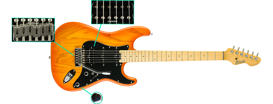 Blade RH2 Classic, Maple Fb (Korea) HN - HSS