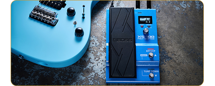 BOSS XS-100 Poly Shifter Pitch-shift Pedal LN164215 | SCAN UK