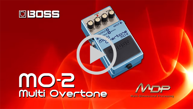 MO-2　Pedal　Overtone　SCAN　Boss　Multi　LN82645　Guitar　UK