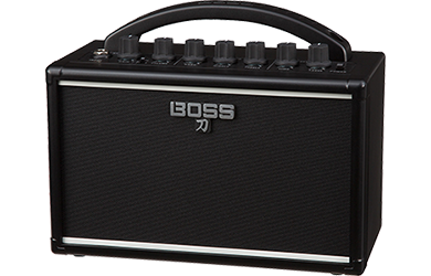 Boss Guitar Amplifier Katana-Mini BOSS Ktn-Mini Katana Portable Guitar Amplifier, A Compact, Go-Anywhere Amp  That Runs On Batteries - Rich, Full Sound : : Musical