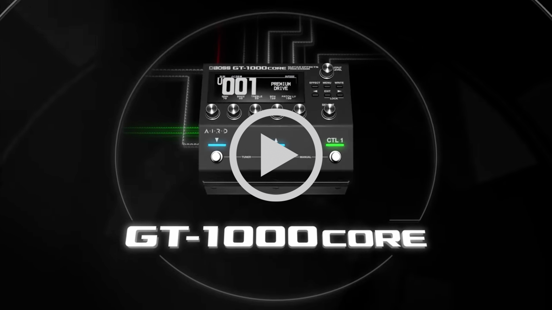 BOSS - 'GT-1000CORE' Guitar Effects Processor LN111239 | SCAN UK