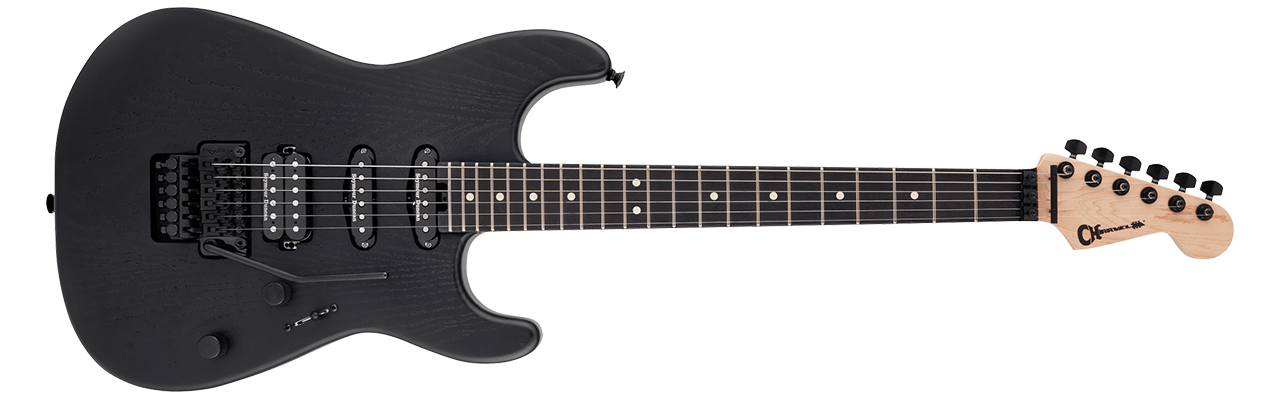 Charvel Pro-Mod San Dimas Style 1 HSS FR E Sassafras Satin Black