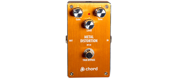 Chord - MT-50 Metal Distortion Pedal