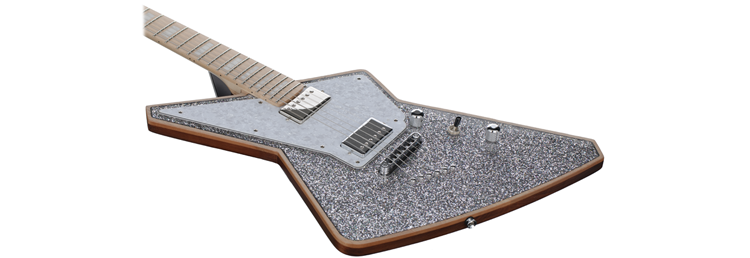 Cream Voltage Deluxe Silver Glitter
