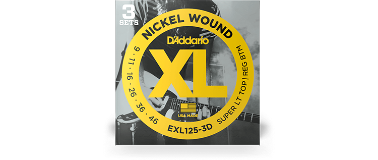 D'Addario EXL125-10P